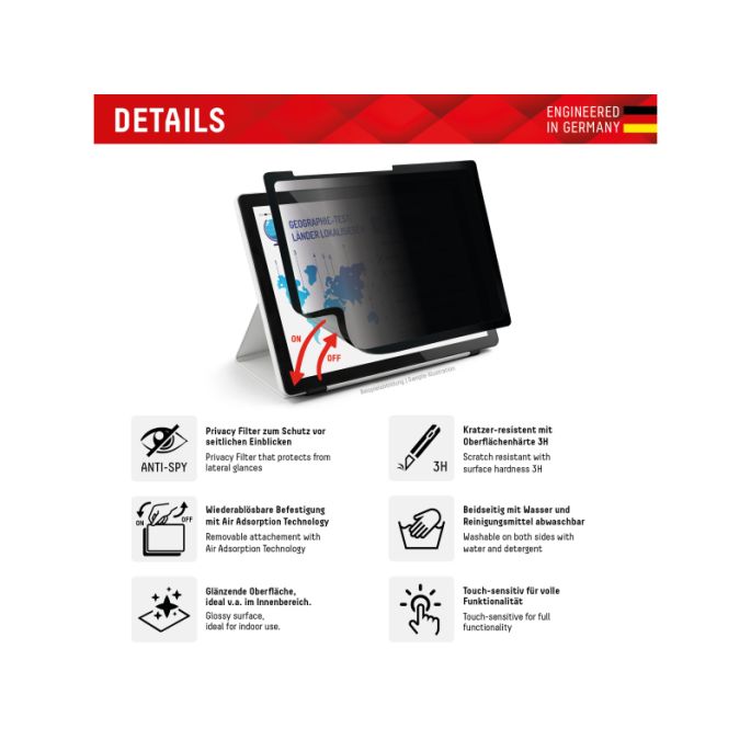DISPLEX Privacy Safe Tablet Apple iPad Pro 11 (2024)