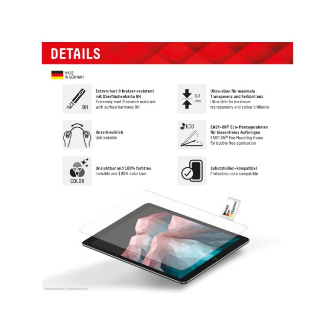 DISPLEX Tablet Glass Samsung Galaxy Tab S10 Ultra