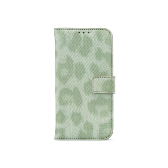 My Style Flex Wallet for Samsung Galaxy S24 FE Green Leopard