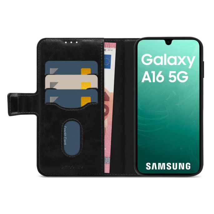 Mobilize 2in1 Magnet Gelly Wallet Case Samsung Galaxy A16 4G/5G Black