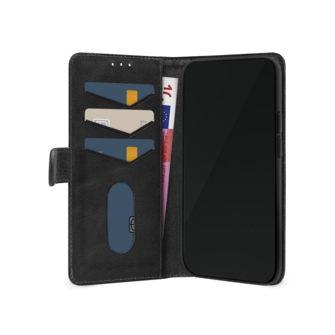 Mobilize Leather Wallet Samsung Galaxy S25+ 5G Black