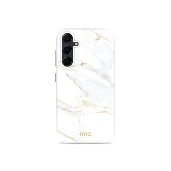 MIO White Marble Magsafe Compatible for Samsung A35 5G