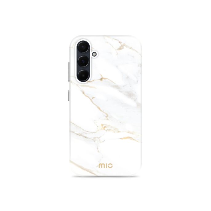 MIO White Marble Magsafe Compatible for Samsung A55 5G