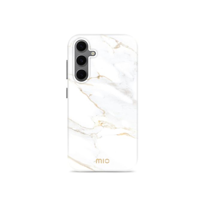 MIO White Marble Magsafe Compatible for Samsung S24 FE 5G