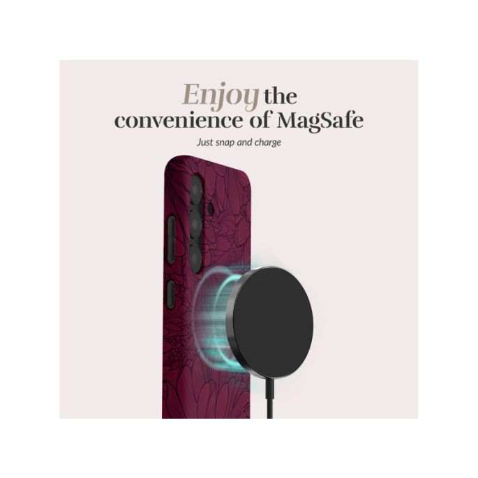 MIO Berry Blooms Magsafe Compatible for Samsung A16 4G/5G