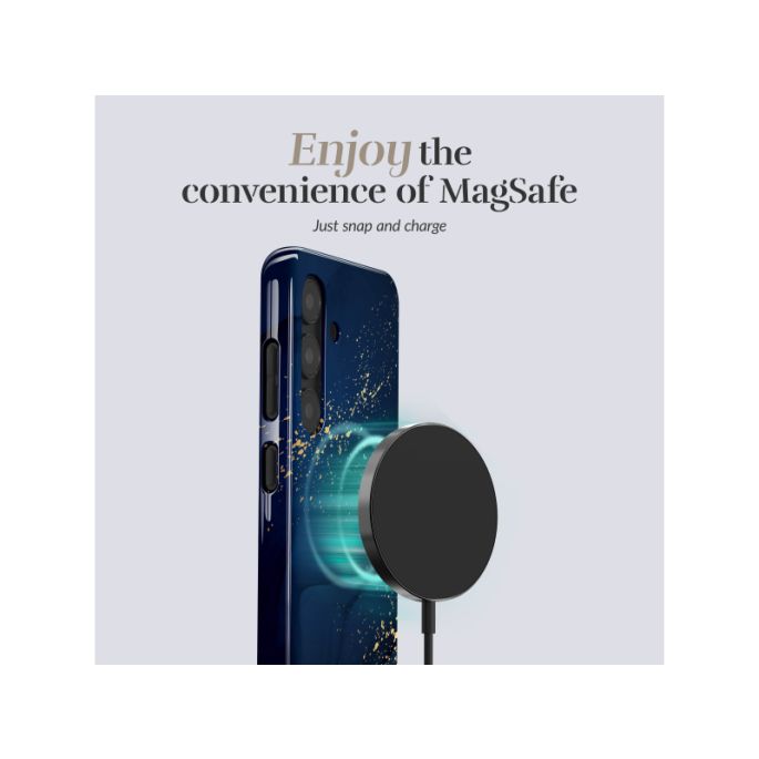 MIO Midnight Sparkle Magsafe Compatible for Samsung A55 5G