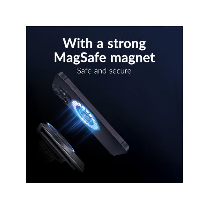 Mobilize MagSafe Compatible Car Charger for Phone and Watch 18W Black
