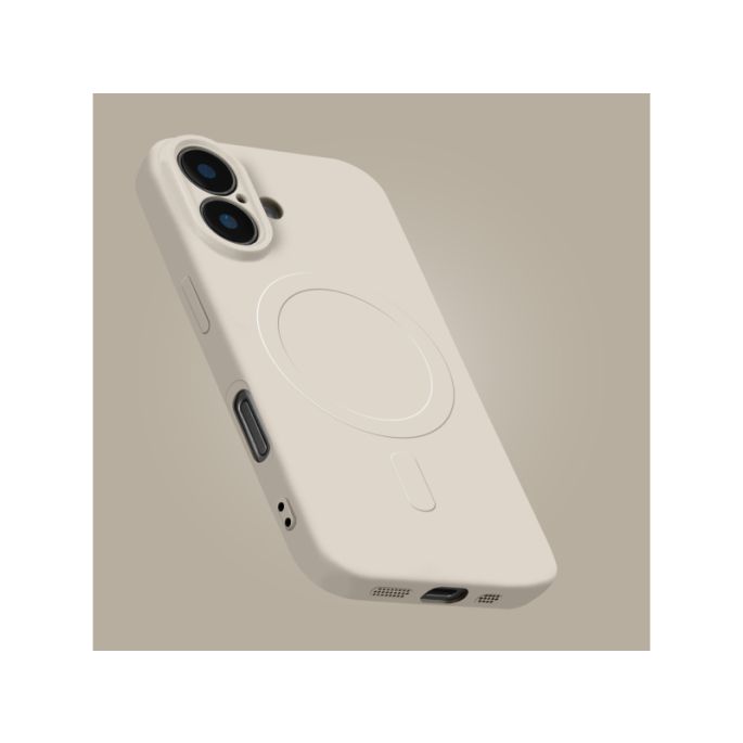 My Style Protective Flex Magsafe Compatible Case for Samsung Galaxy S24 5G Antique White