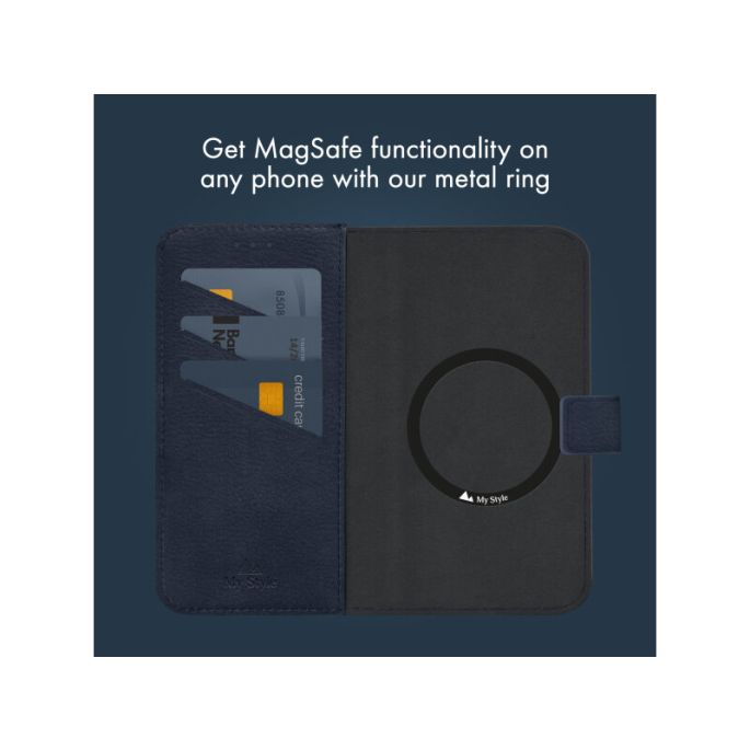 My Style Universal MagSafe Compatible Wallet - Midnight Blue 6.8