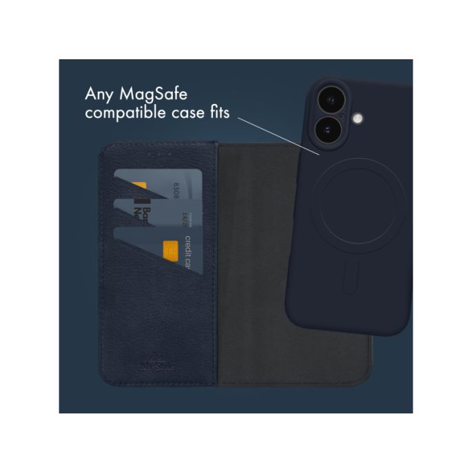 My Style Universal MagSafe Compatible Wallet - Midnight Blue 6.8