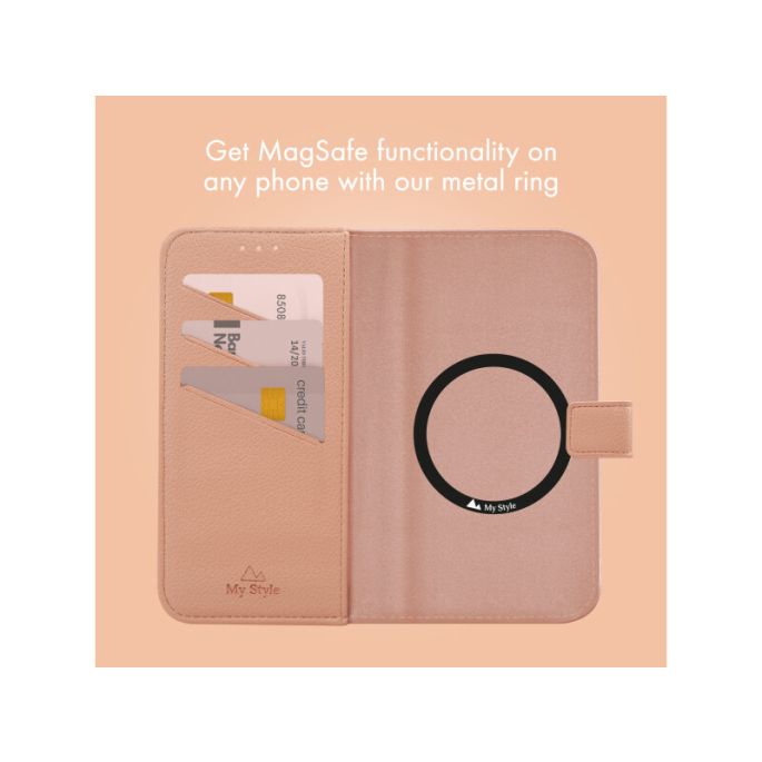 My Style Universal MagSafe Compatible Wallet - Soft Pink 6.8