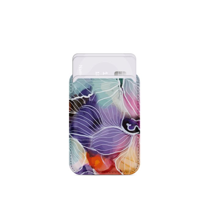 MIO Flowers Magsafe Compatible Card Holder