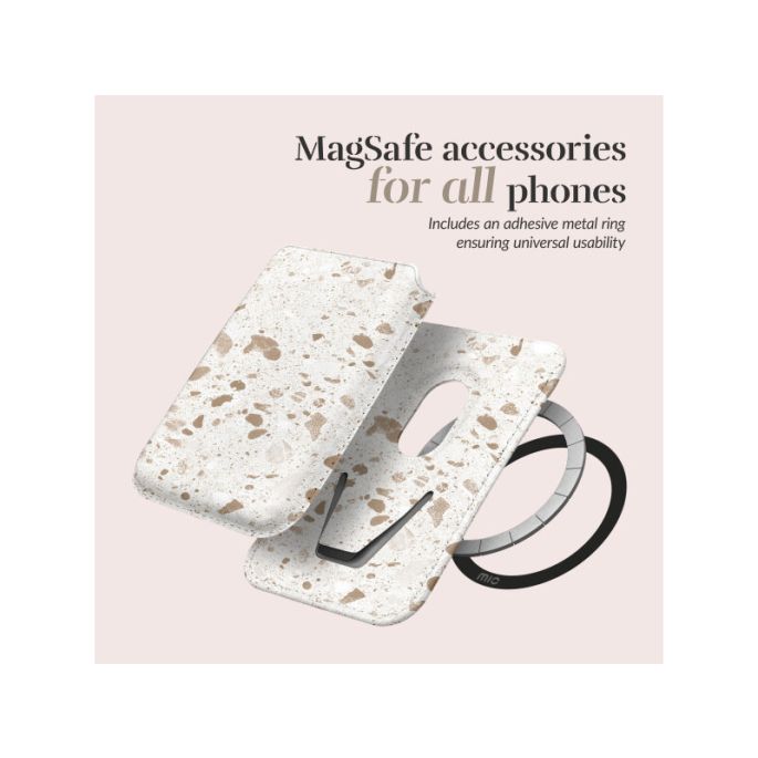MIO Soft Terrazzo Magsafe Compatible Card Holder