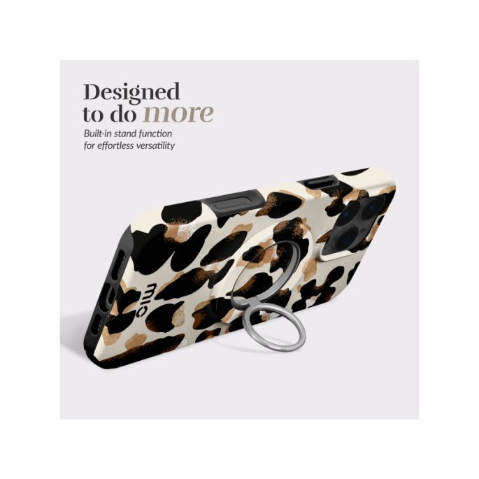 MIO MagSafe Compatible Swivel Ringstand Leopard