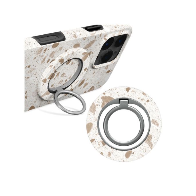 MIO MagSafe Compatible Swivel Ringstand Soft Terrazzo