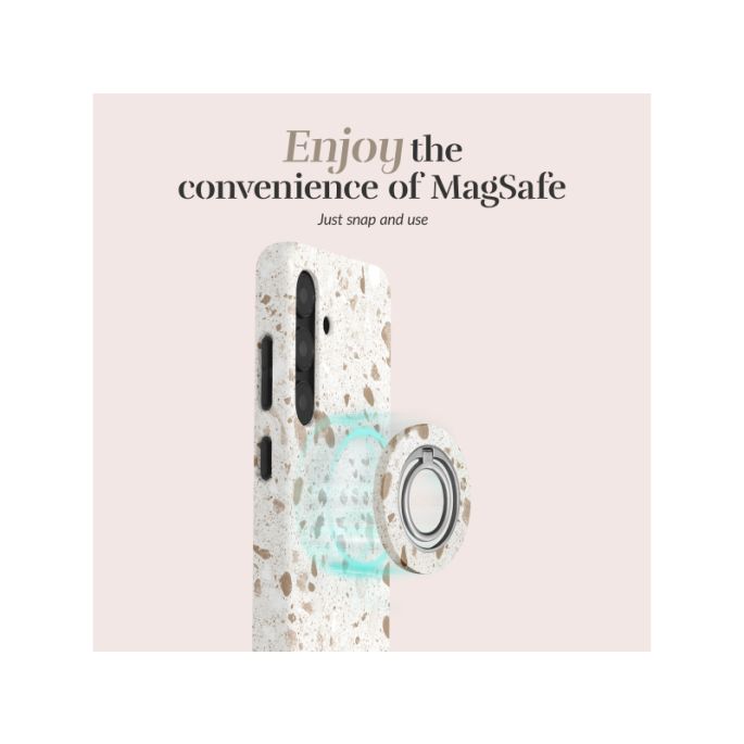 MIO MagSafe Compatible Swivel Ringstand Soft Terrazzo