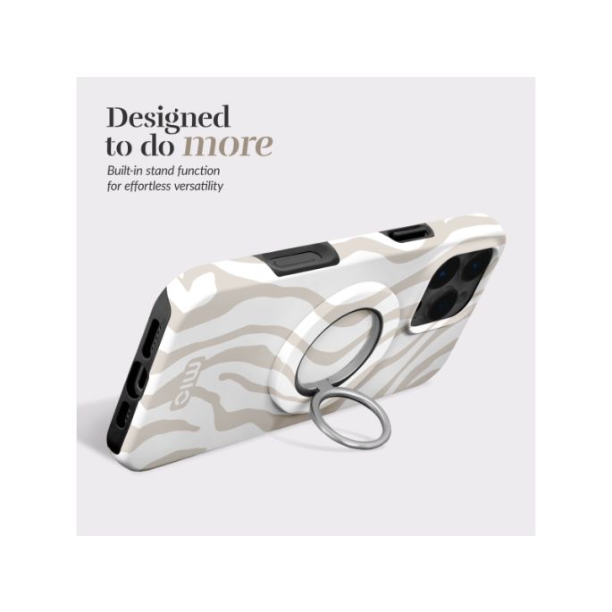 MIO MagSafe Compatible Swivel Ringstand Sandy Zebra