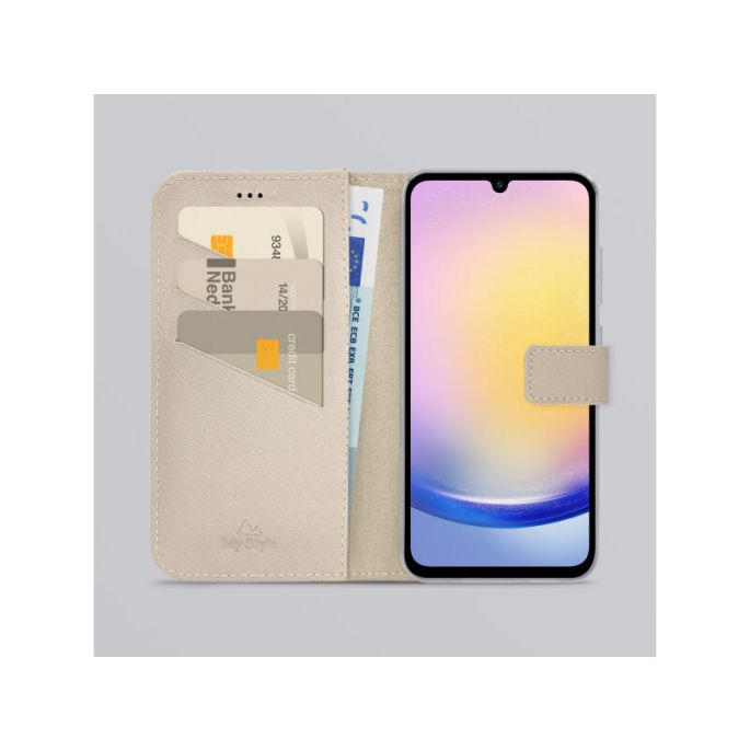 My Style Flex Wallet for Samsung Galaxy A25 5G Warm Taupe