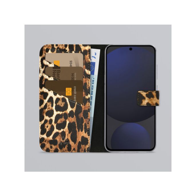 My Style Flex Wallet for Samsung Galaxy S24 FE 5G Wild Leopard
