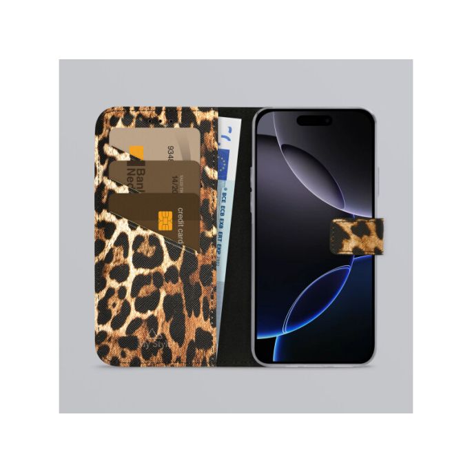My Style Flex Wallet for Apple iPhone 16 Pro Max Wild Leopard