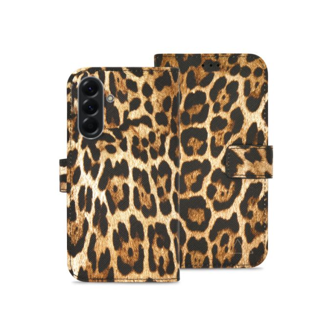 My Style Flex Wallet for Samsung Galaxy A36 5G/A56 5G Wild Leopard