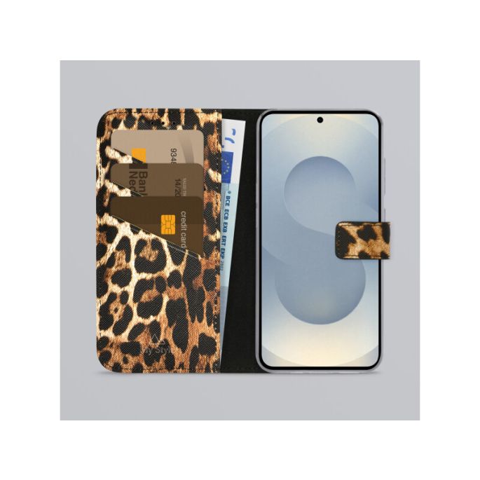 My Style Flex Wallet for Samsung Galaxy S25 Edge 5G Wild Leopard