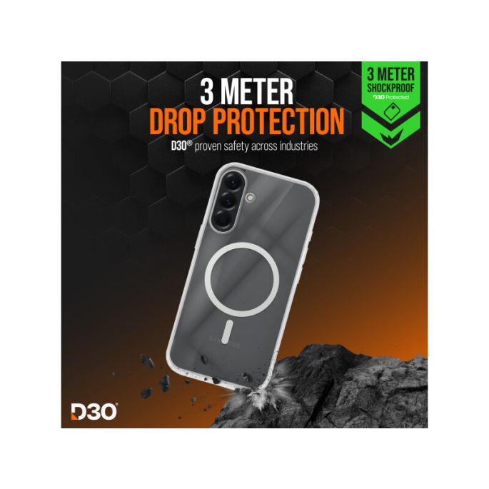 Striker X-Core - D3O Xtreme Impact Mag Case - Clear - Samsung A36 5G/A56 5G