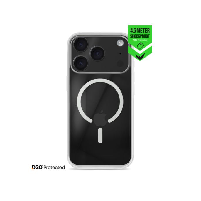 Striker X-Core - D3O Xtreme Impact Mag Case PRO - Clear - Apple iPhone 17 Pro