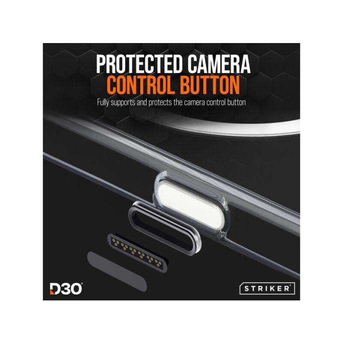 Striker X-Core - D3O Xtreme Impact Mag Case PRO - Clear - Apple iPhone 17 Pro