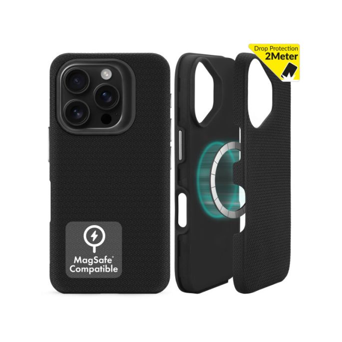My Style Magsafe Tough Case for Apple iPhone 16 Pro Black