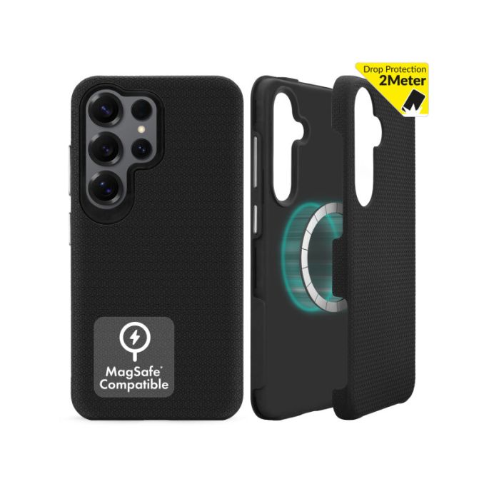 My Style Magsafe Tough Case for Samsung Galaxy S25 Ultra 5G Black