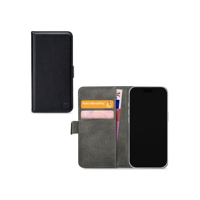 Mobilize Classic Gelly Wallet Book Case Apple iPhone 17 Pro Black