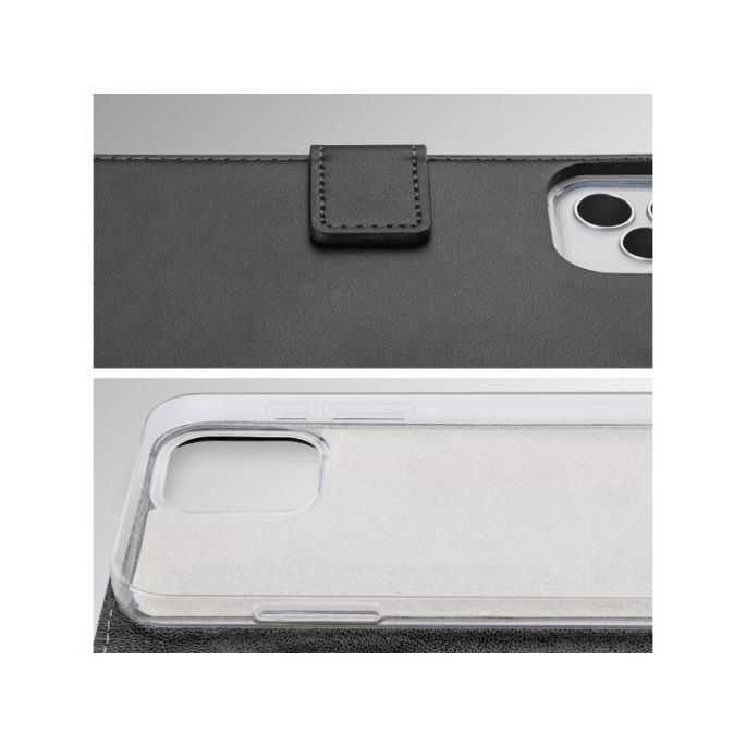 Mobilize Classic Gelly Wallet Book Case Apple iPhone 17 Pro Black