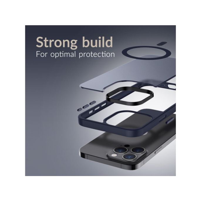 Mobilize MagSafe Compatible Hybrid Pro Case Apple iPhone 17 Pro Max Blue