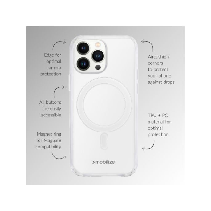 Mobilize Naked Protection Case Apple iPhone 17 Pro Clear