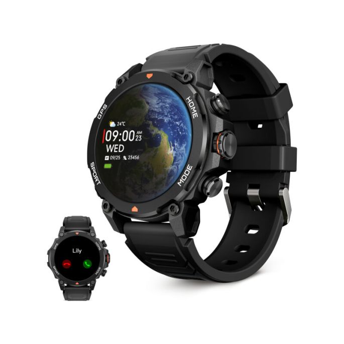 KSIX Smartwatch Explorer GPS Black
