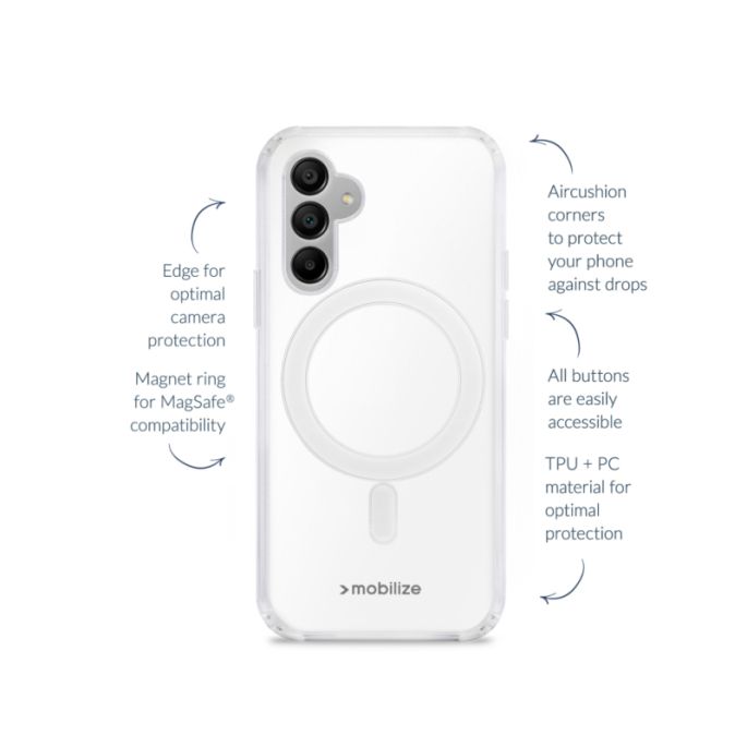 Mobilize Magsafe Compatible Naked Protection Case for Samsung Galaxy A36 5G/A56 5G Clear