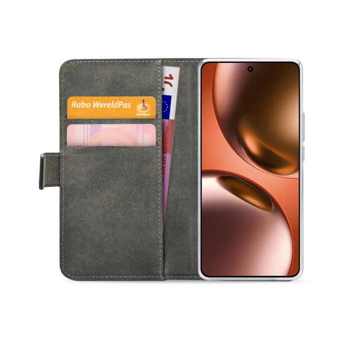 Mobilize Classic Gelly Wallet Book Case realme GT 7/GT 7T Black