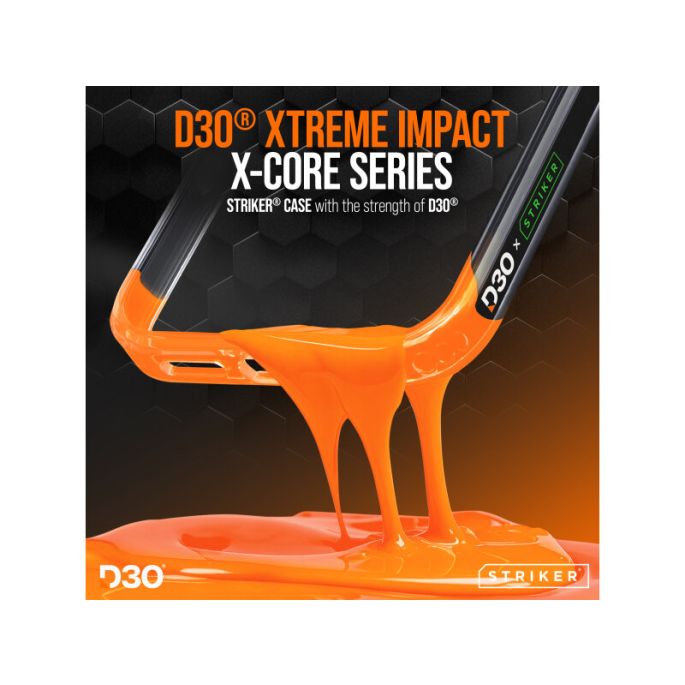 Striker X-Core - D3O Xtreme Impact Mag Case - Clear - Samsung S25 FE