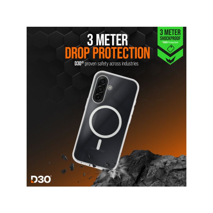 Striker X-Core - D3O Xtreme Impact Mag Case - Clear - Samsung A17 (4G/5G)