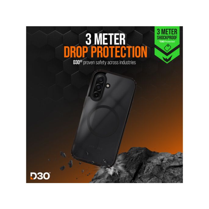 Striker X-Core - D3O Xtreme Impact Mag Case - Black - Samsung A17 (4G/5G)