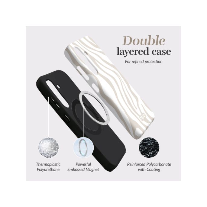 MIO Sandy Zebra Magsafe Compatible for Samsung A17 5G