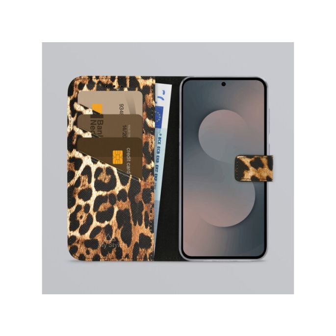 My Style Flex Wallet for Samsung Galaxy S25 FE 5G Wild Leopard