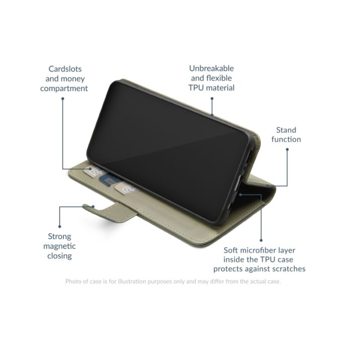 Mobilize Premium Gelly Wallet Book Case Samsung Galaxy S25 FE Green