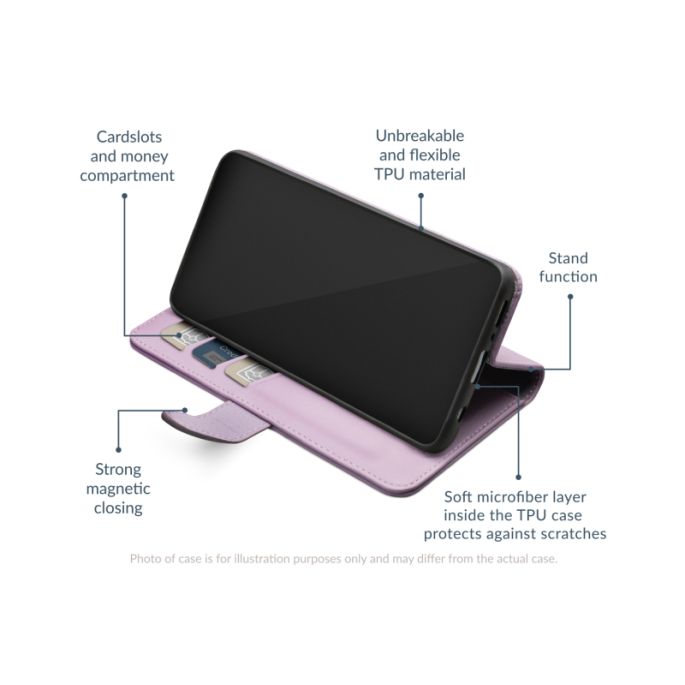 Mobilize Premium Gelly Wallet Book Case Samsung Galaxy S25 FE Purple