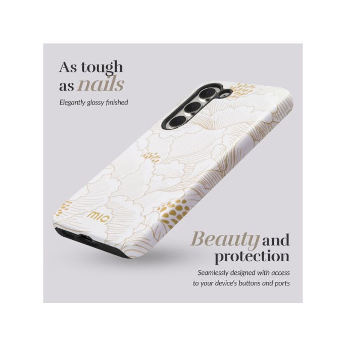 MIO White Roses Magsafe Compatible for Samsung S25 FE 5G