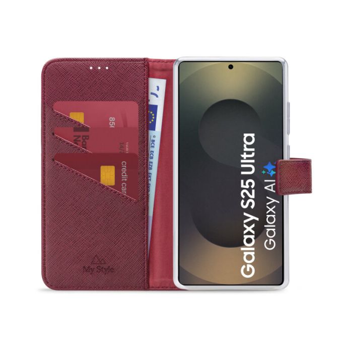 My Style Flex Wallet for Samsung Galaxy S26 Ultra 5G Bordeaux
