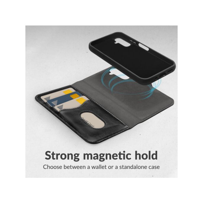 Mobilize 2in1 Magsafe Compatible Gelly Wallet Case Samsung Galaxy S26 5G Black