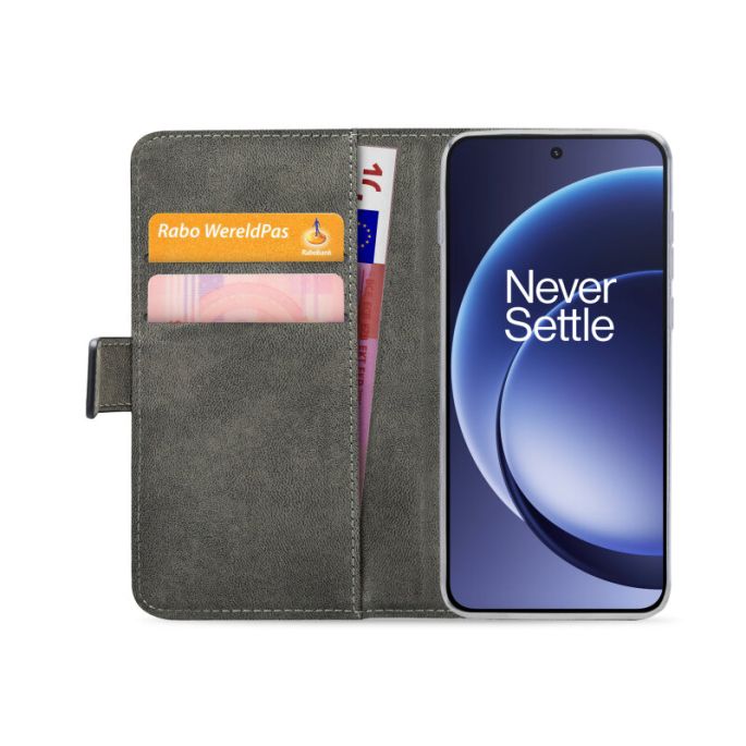 Mobilize Classic Gelly Wallet Book Case OnePlus 15R Black