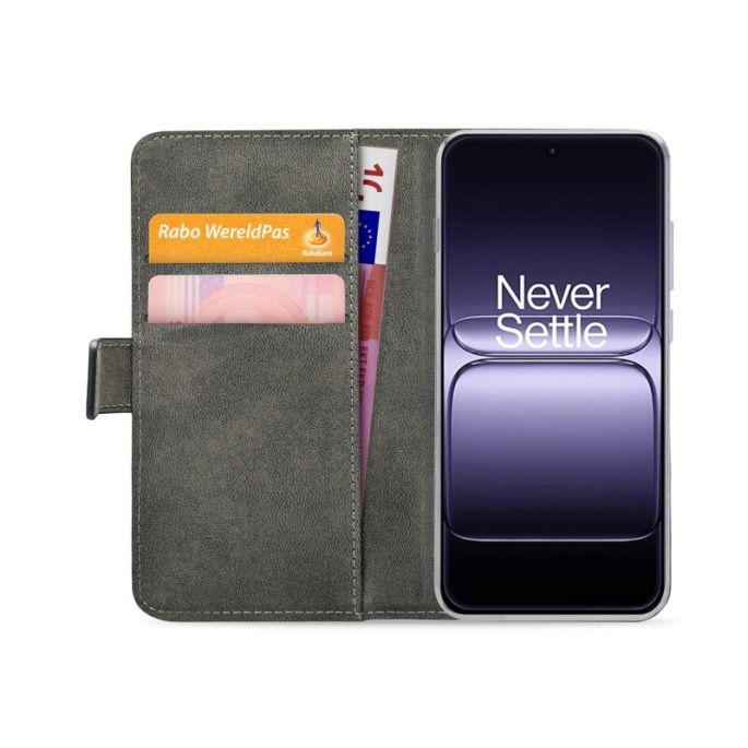 Mobilize Classic Gelly Wallet Book Case OnePlus 15 Black